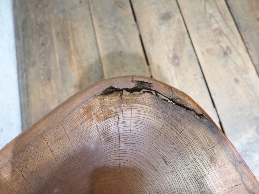 1203 けやきのセンターテーブル　欅　展示台　陳列台　椅子　ベンチ　レトロ