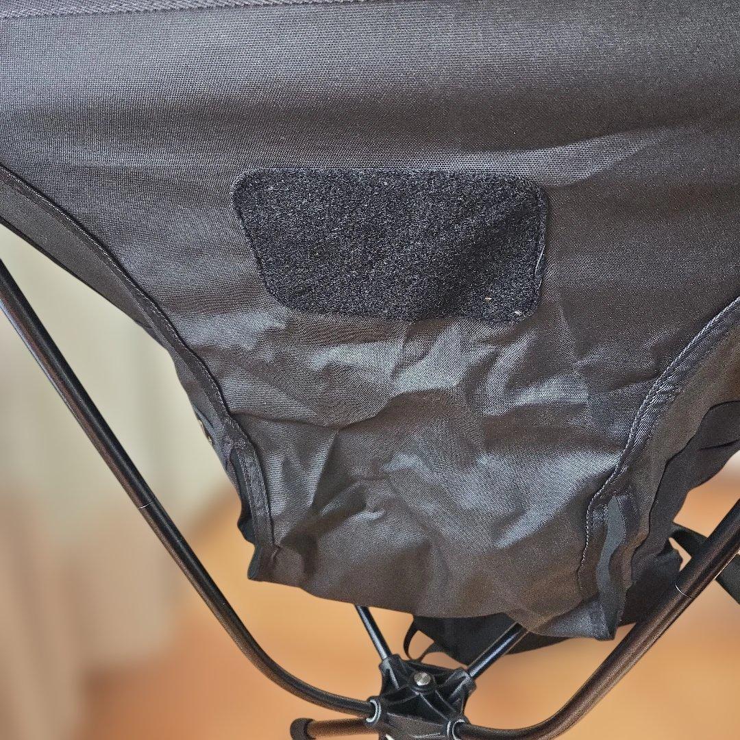 ヘリノックスアウトドアチェア ブラック メッシュ回転