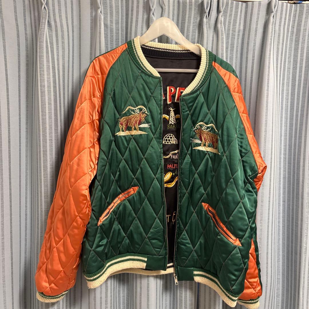 SAPEur サプール REVERSIBLE SOUVENIR スカジャンXL