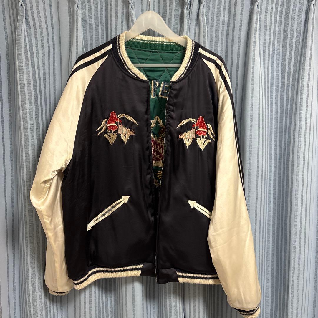 SAPEur サプール REVERSIBLE SOUVENIR スカジャンXL