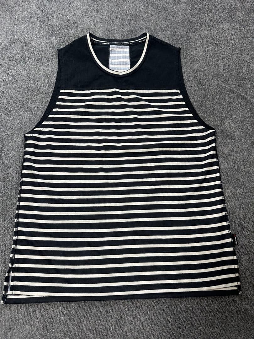 マウンテンマーシャルアーツ　スリーブレスボーダーシャツ