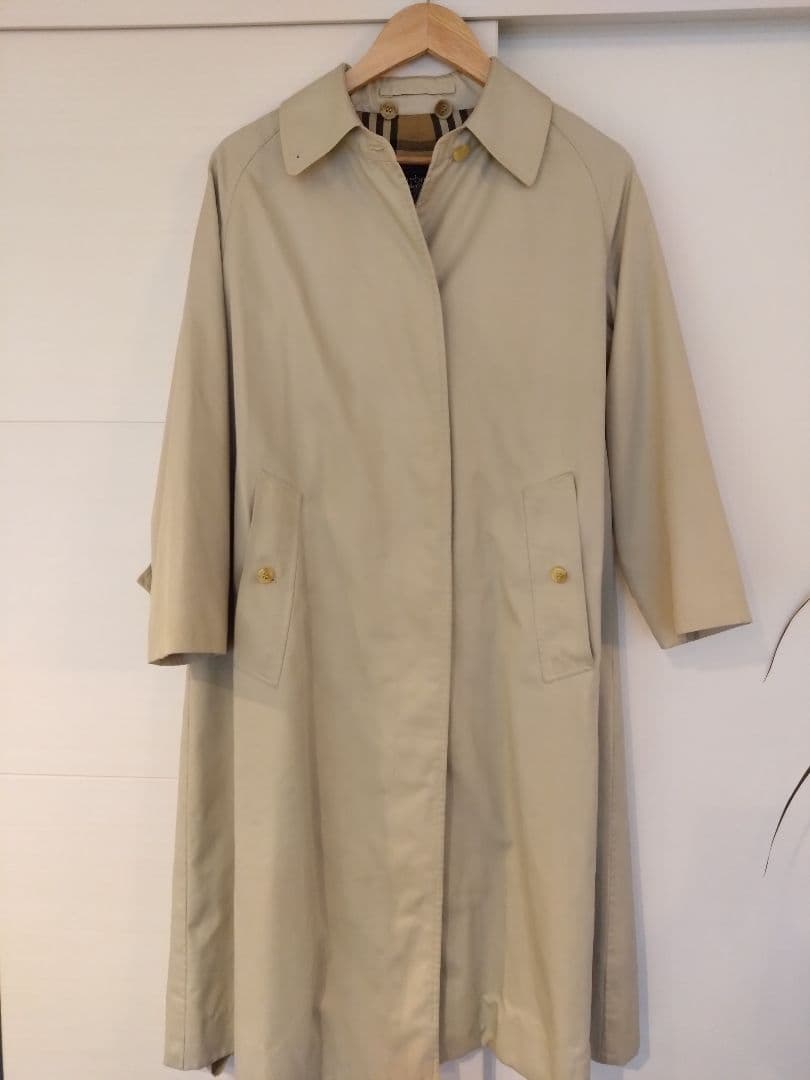 Burberry ステンカラーコート ベージュ　60s〜70s イギリス