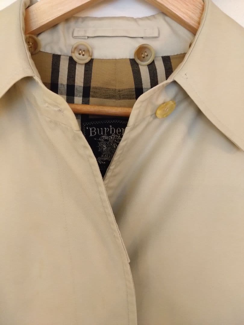 Burberry ステンカラーコート ベージュ　60s〜70s イギリス