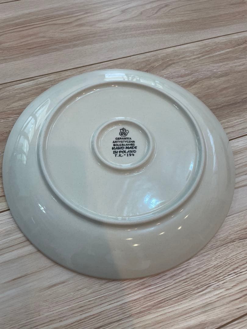 ツェラミカプレート2点セット（直径約23￼cm）