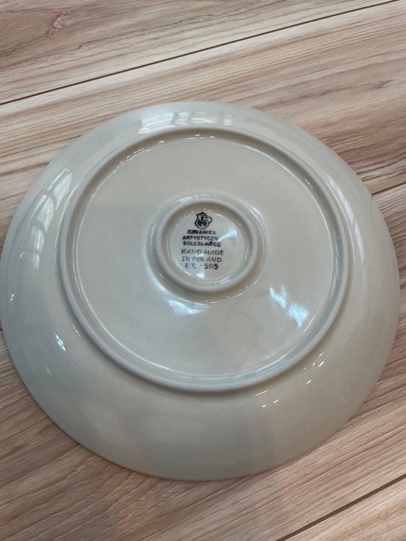 ツェラミカプレート2点セット（直径約23￼cm）