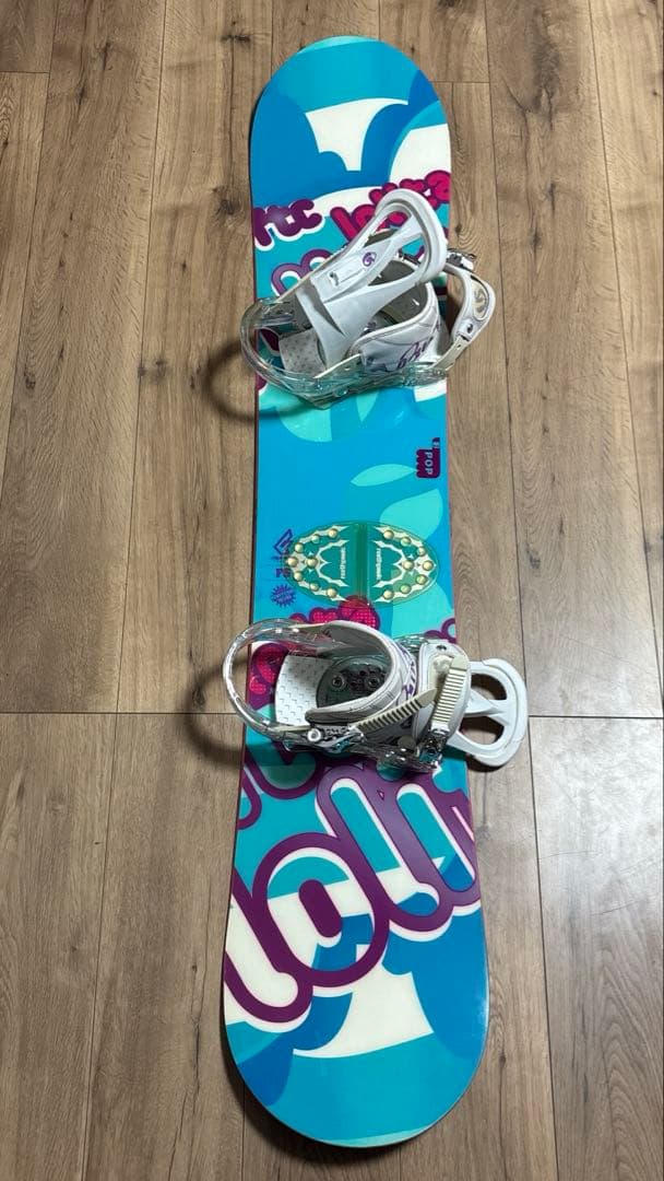 スノーボード板ビンディングセット136