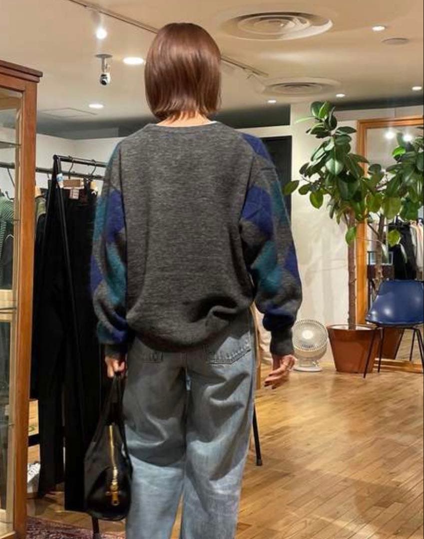 トップス shinzone ARGYLE KNIT PULLOVER