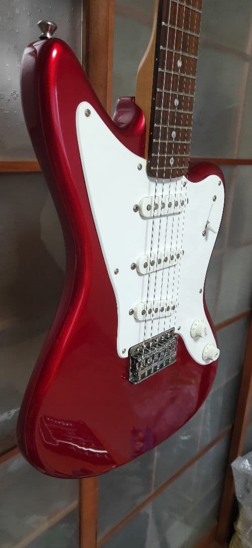エレキギター　ジャガータイプ+LINE6　エフェクター