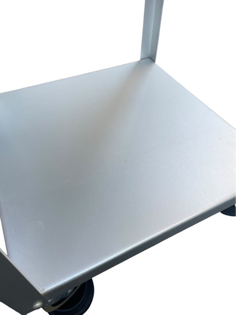 無印良品 アルミシェルフ 廃盤品 鈴木敏彦デザイン 3段 キャスター止め付き