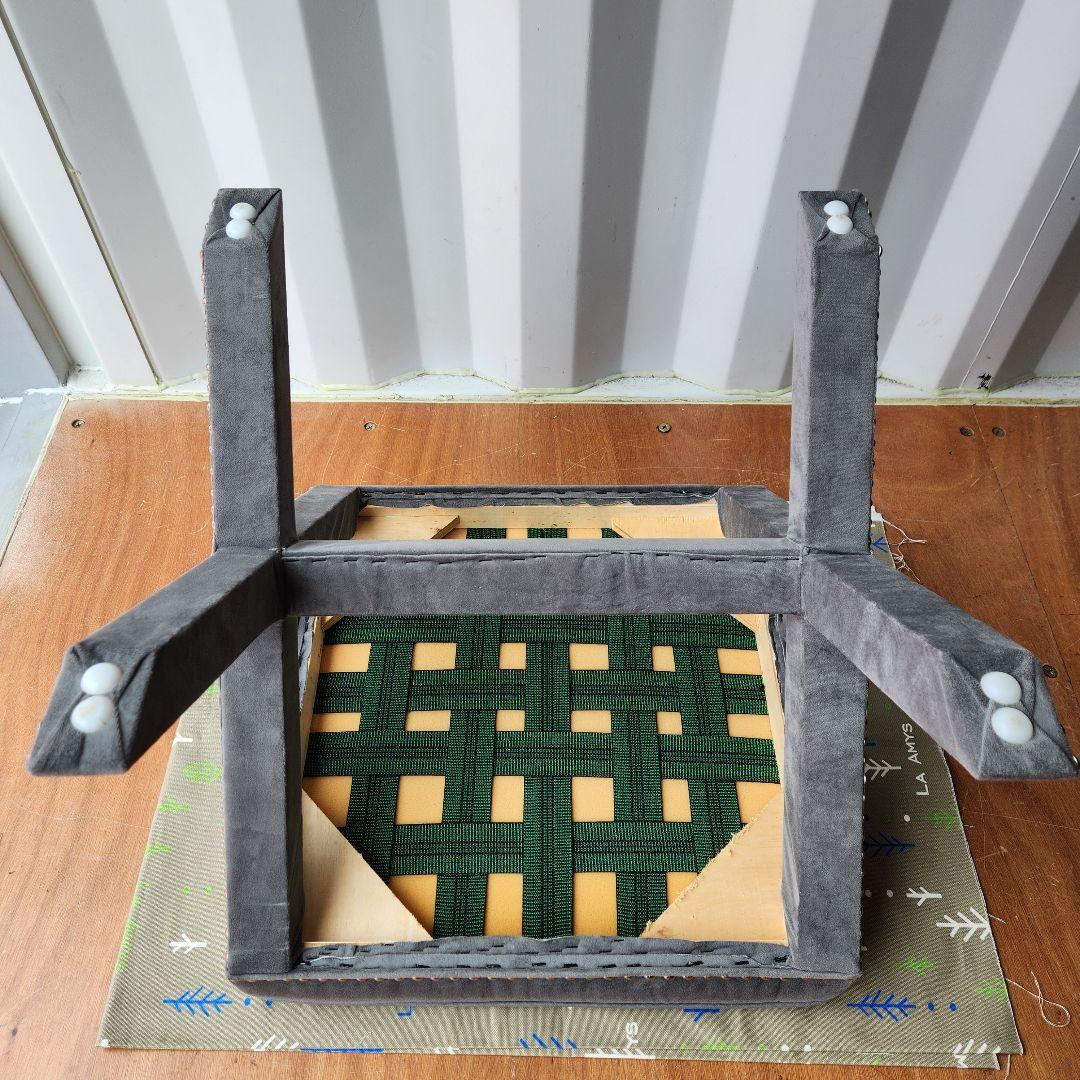 希少　Safavieh Palmer Ottoman　オットマン　グレー