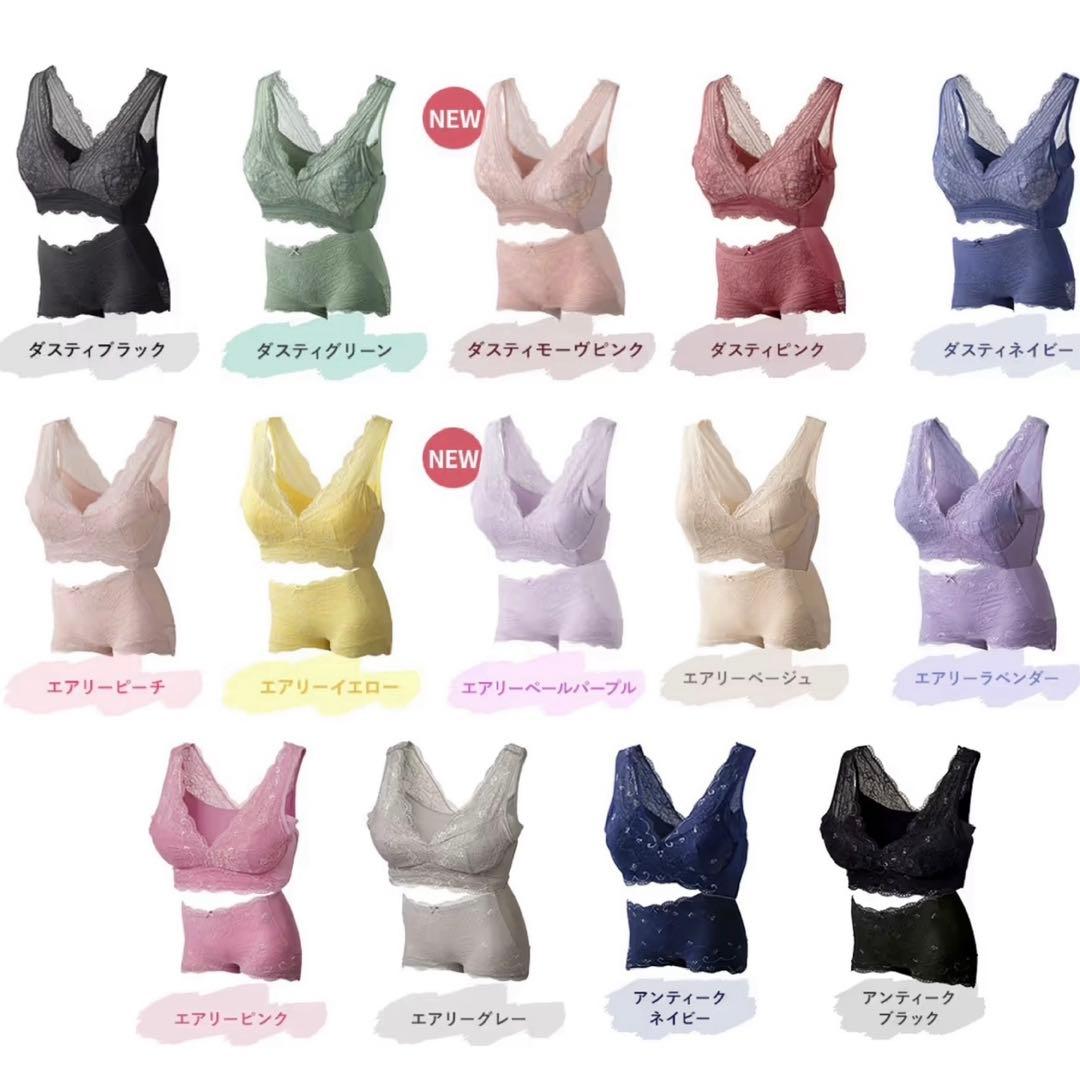 NEW★公式ストア正規品★未開封LUNAルーナ ナチュラルアップ ナイトブラ２枚