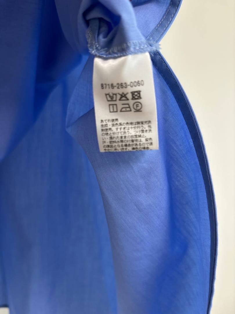 AEWEN MATOPH ラッフル ドルマンシャツ