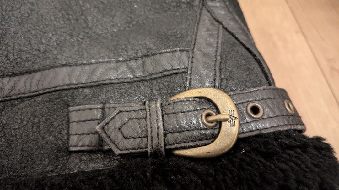 ALPHA INDUSTRIES B3リアルムートン羊革 Mサイズ