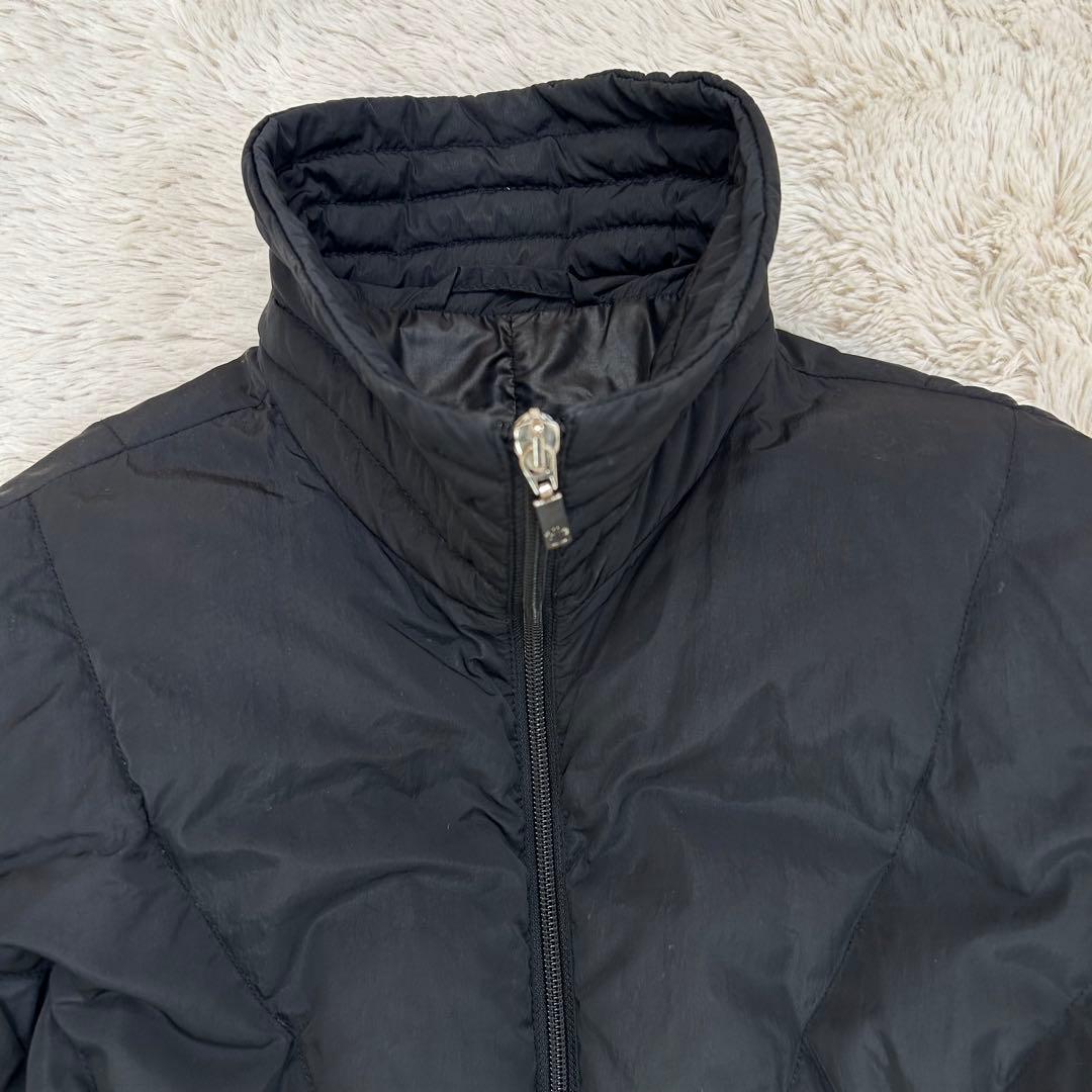 【訳あり】モンクレール モンタナ ロング ダウン 国内正規品 ブラック 茶タグ