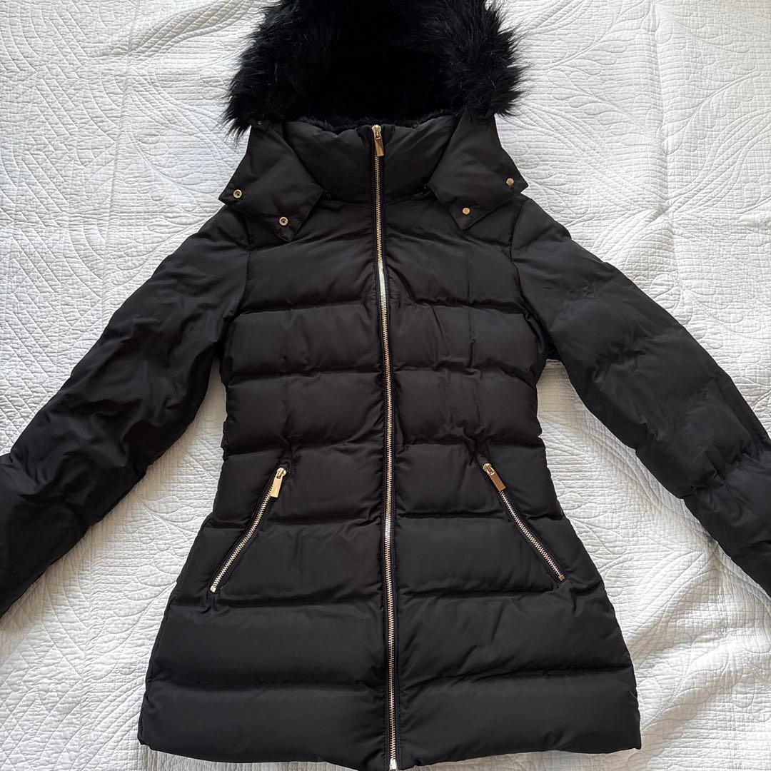 に*ん様 ZARAフード付きダウンジャケット/クリーニング済み