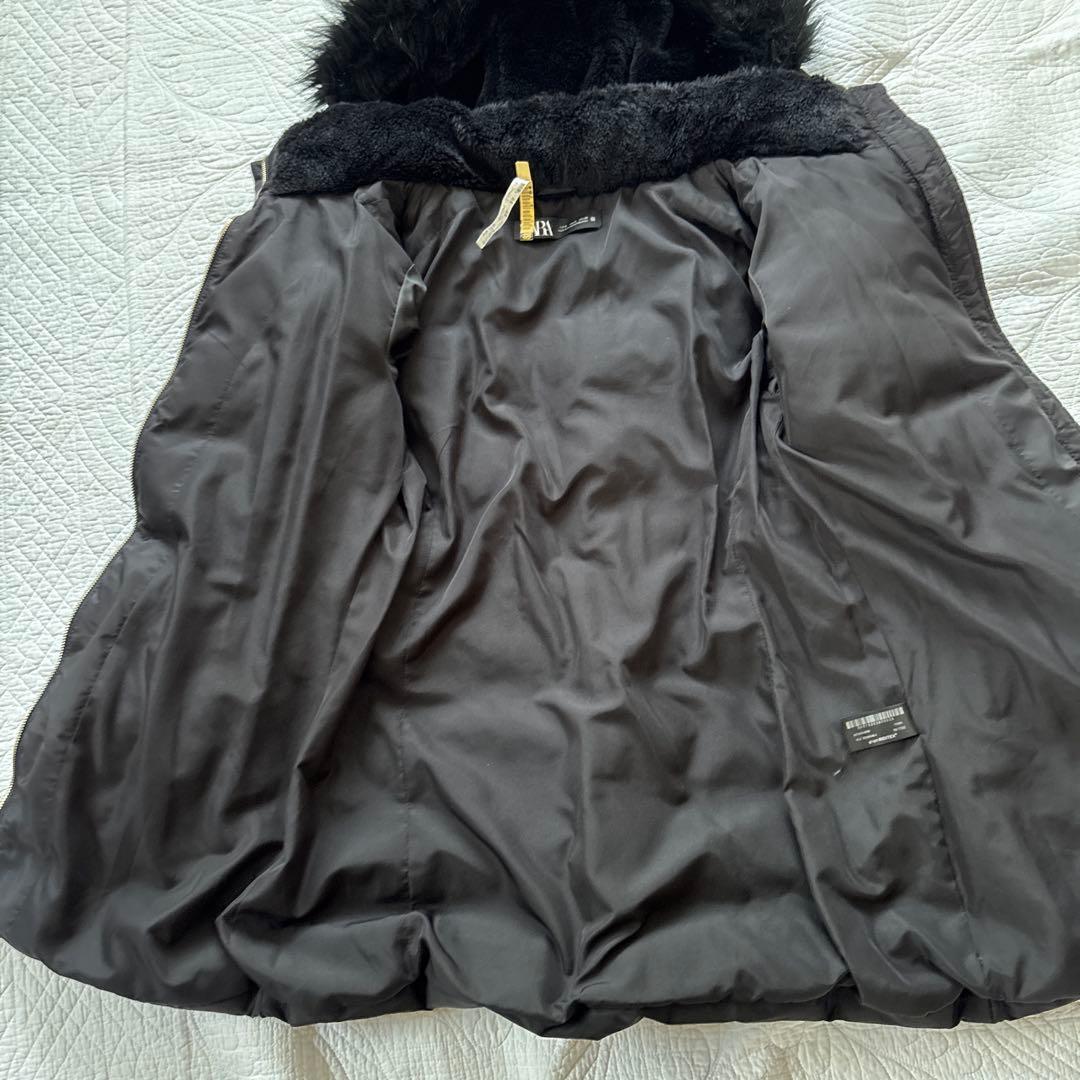 に*ん様 ZARAフード付きダウンジャケット/クリーニング済み