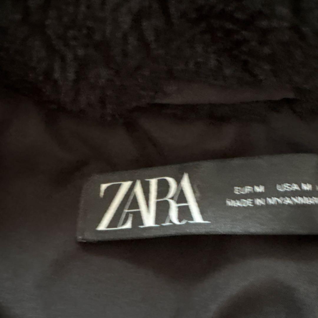 に*ん様 ZARAフード付きダウンジャケット/クリーニング済み