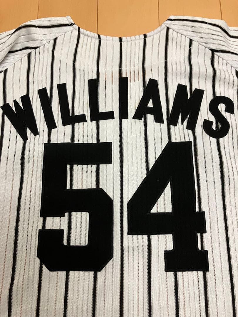 ジェフウィリアムス　阪神タイガース　ユニフォーム　当時　シャープ産業　ミズノ　L