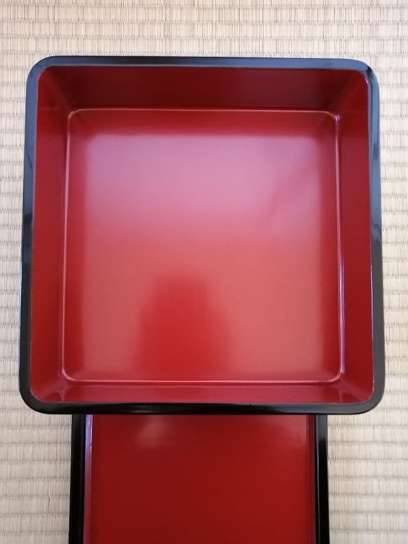 【輪島塗】最終値下げ　沈金　二段　重箱