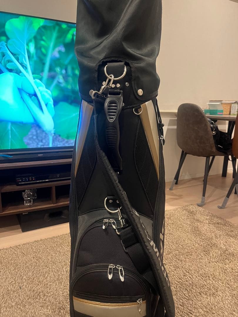 TaylorMade ゴルフバッグ・キャディバッグ 黒/金 最終値下げ❗️