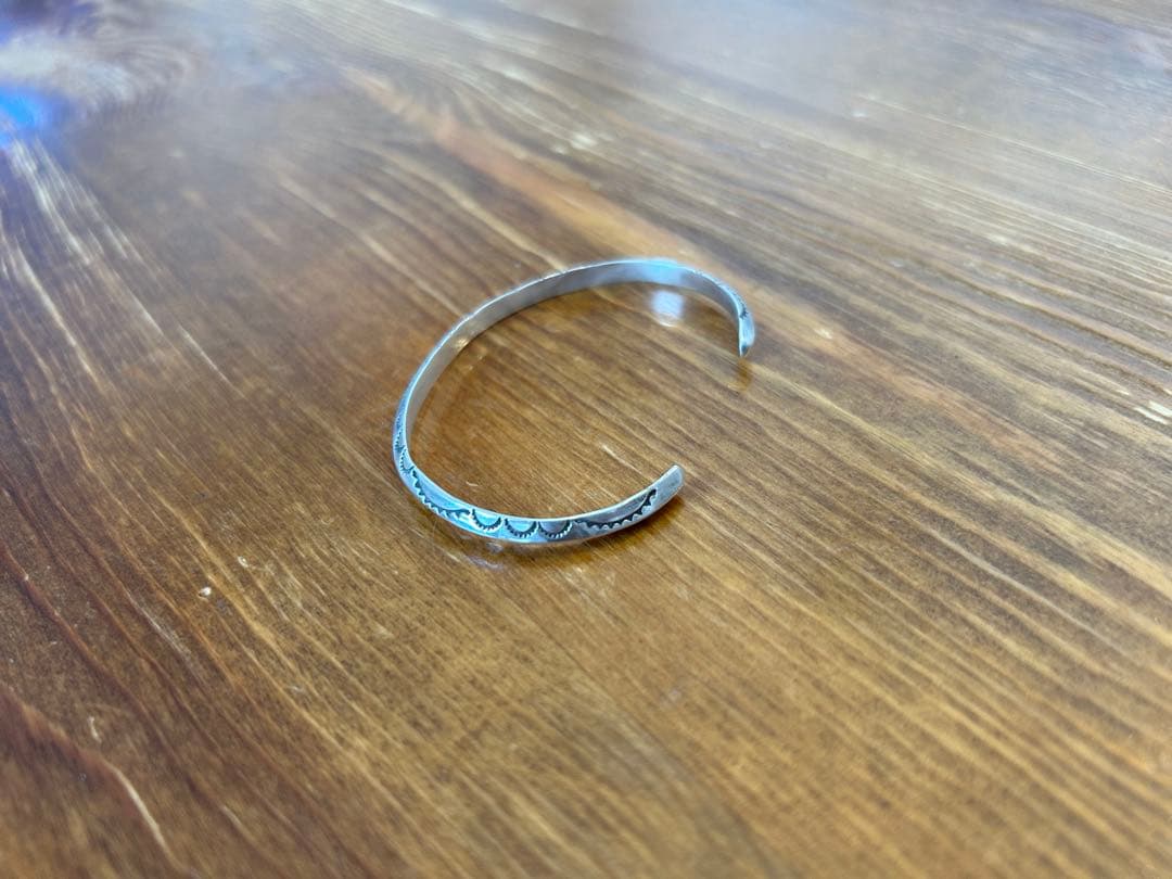 インディアンジュエリー　バングル　ナバホ族