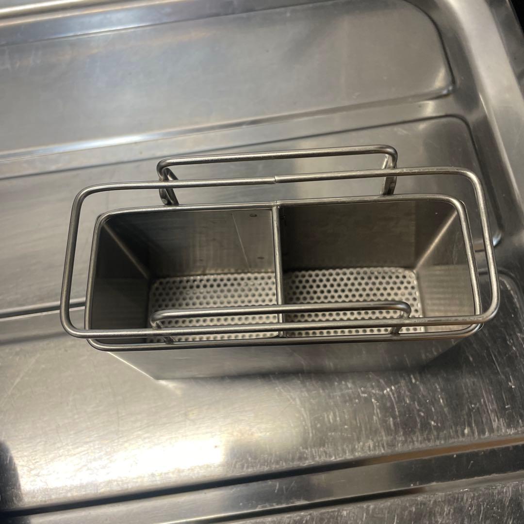 川口工器　突っ張り　水切りカゴ 水切りラック