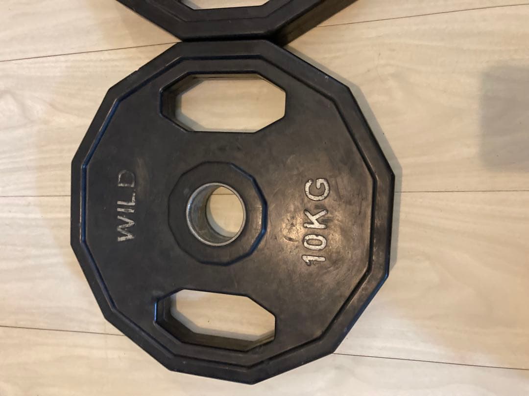 WILD オリンピック　プレート　10キロ　2枚 50㎜