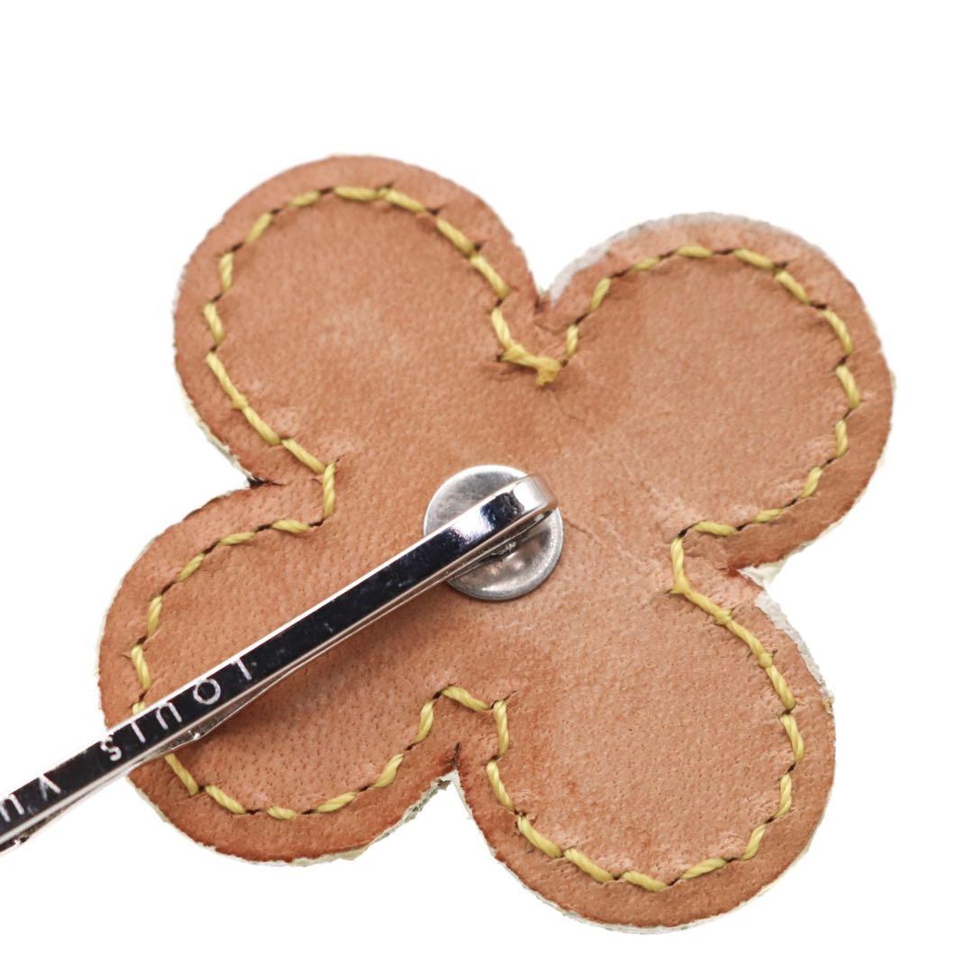 【極美品】ルイヴィトン バレッタ フルール ヴェルニ ヘアピン M92259