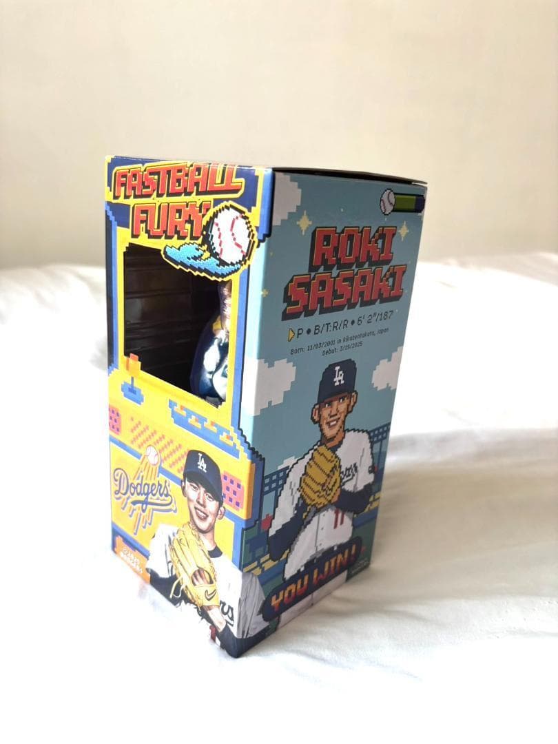 8/4来場者限定 ロサンゼルスドジャース 佐々木朗希ボブルヘッド