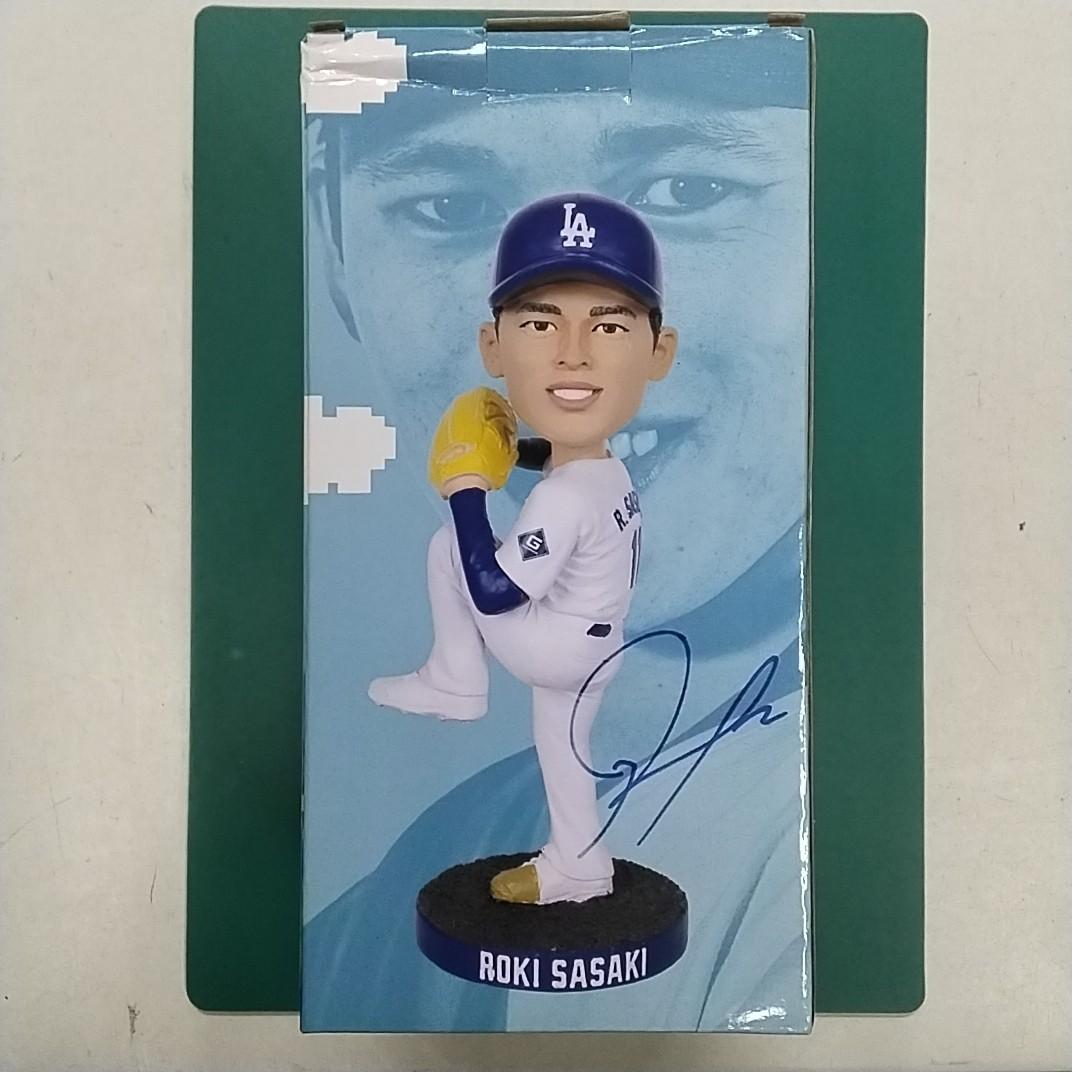 8/4来場者限定 ロサンゼルスドジャース 佐々木朗希ボブルヘッド