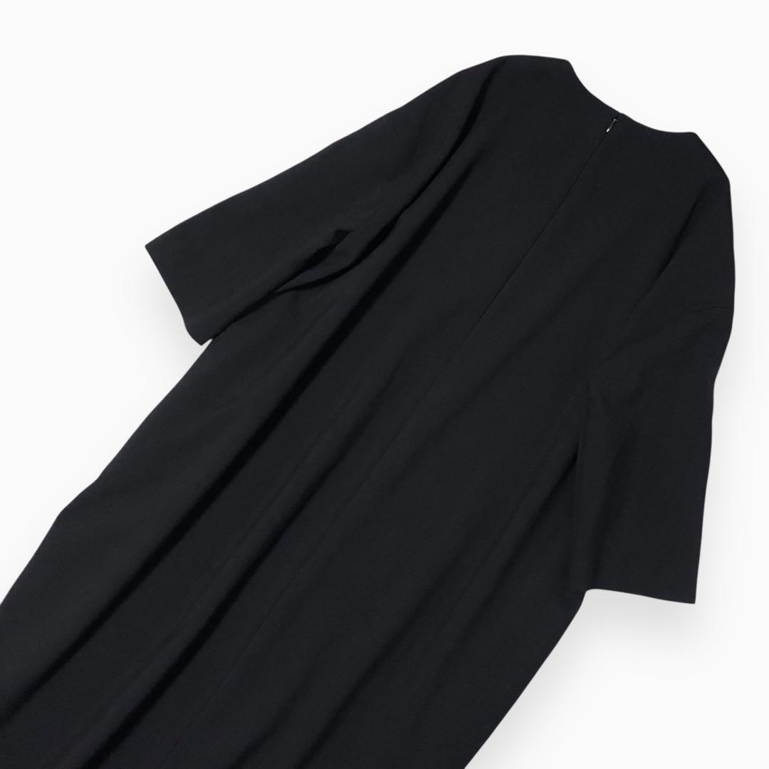 美品 3.9万 ENFOLD ダブルクロス アシンメコクーン ワンピース 36