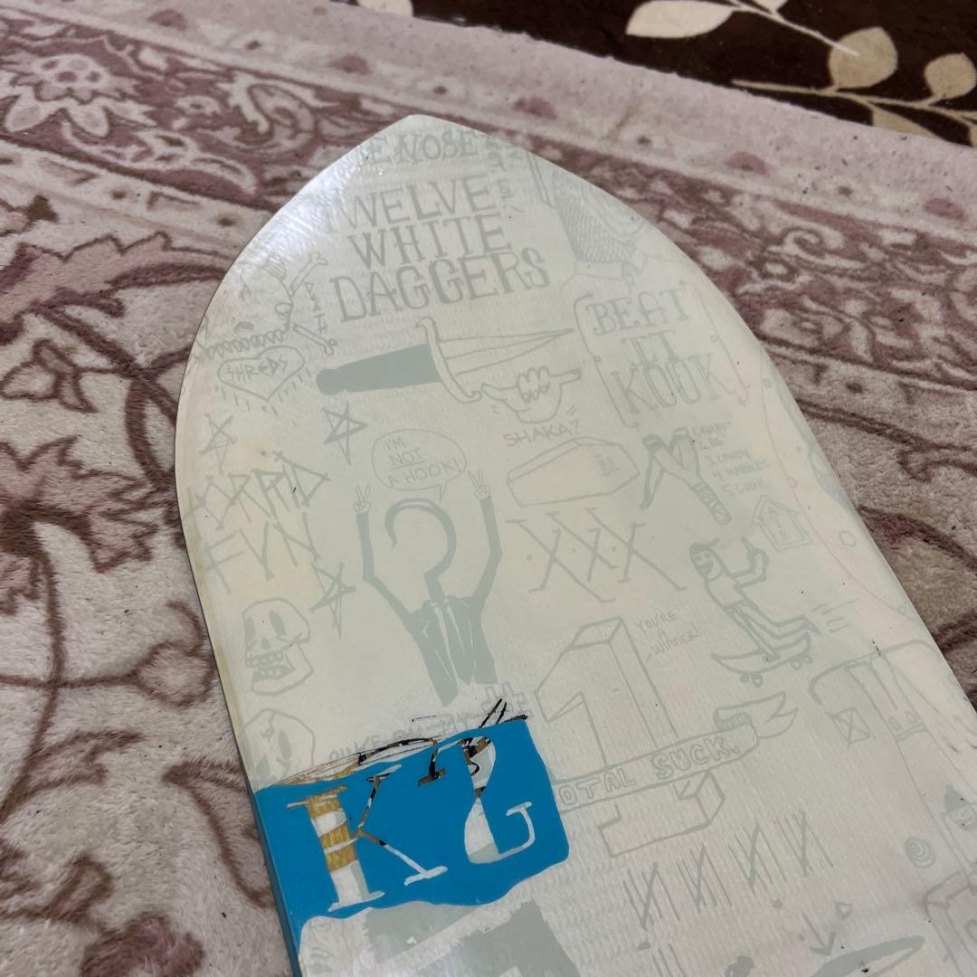 良品 K2 HAPPY HOUR 151cm グラトリ ラントリ カービング