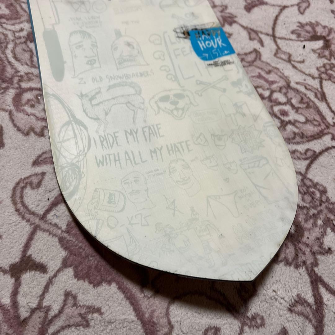良品 K2 HAPPY HOUR 151cm グラトリ ラントリ カービング