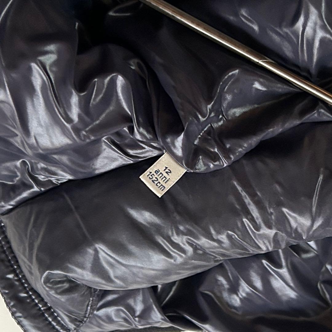 極美品 モンクレール モカ ダウンジャケット ワッペン ネイビー MOKA