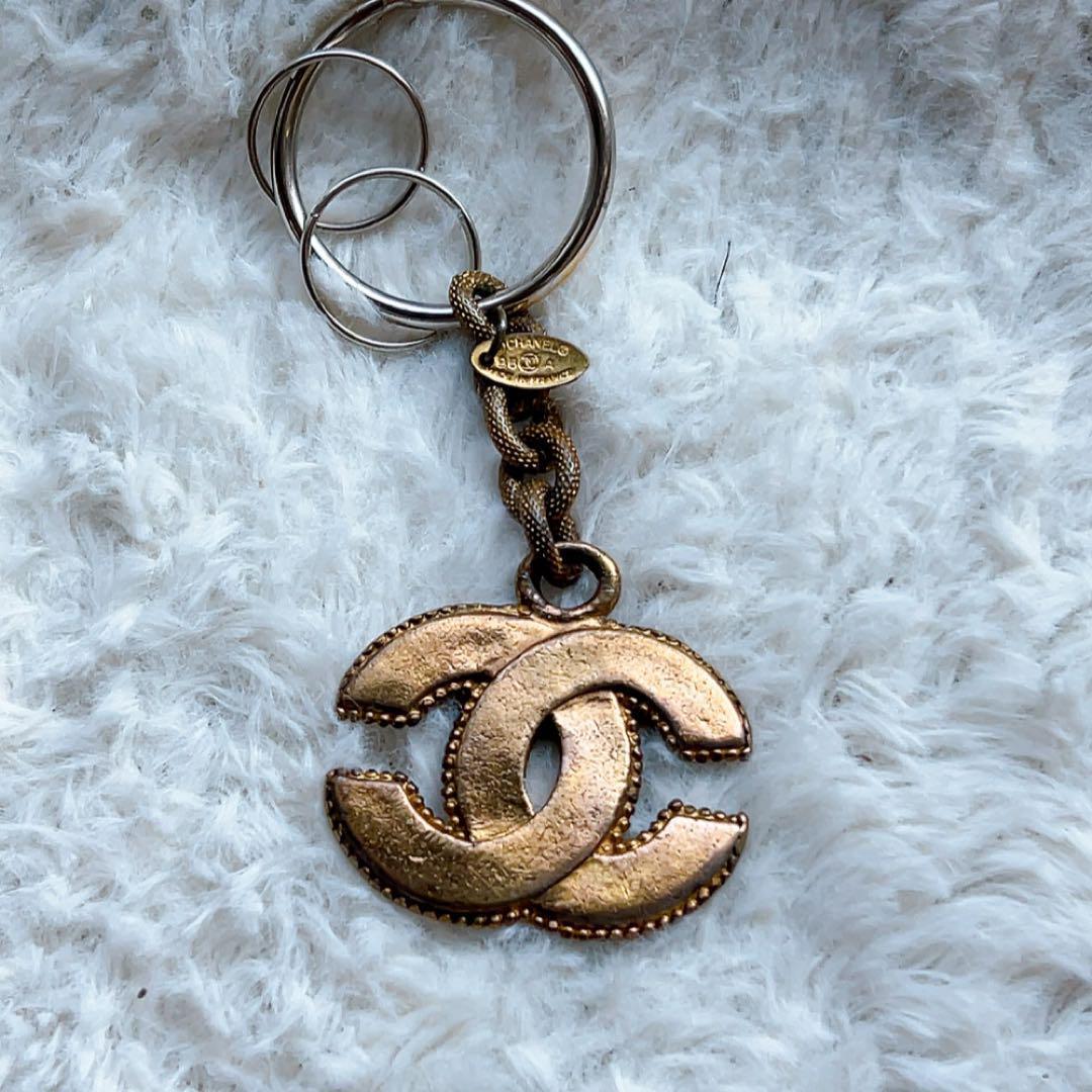 シャネル CHANEL キーホルダー　ココマーク バックチャーム 96年製