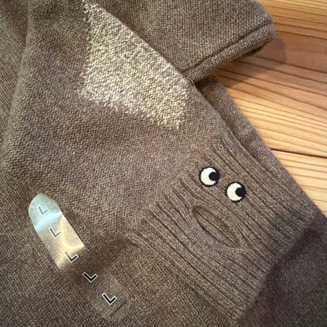 ジェッタ2006★ANYA HINDMARCH ブラウン ニット L