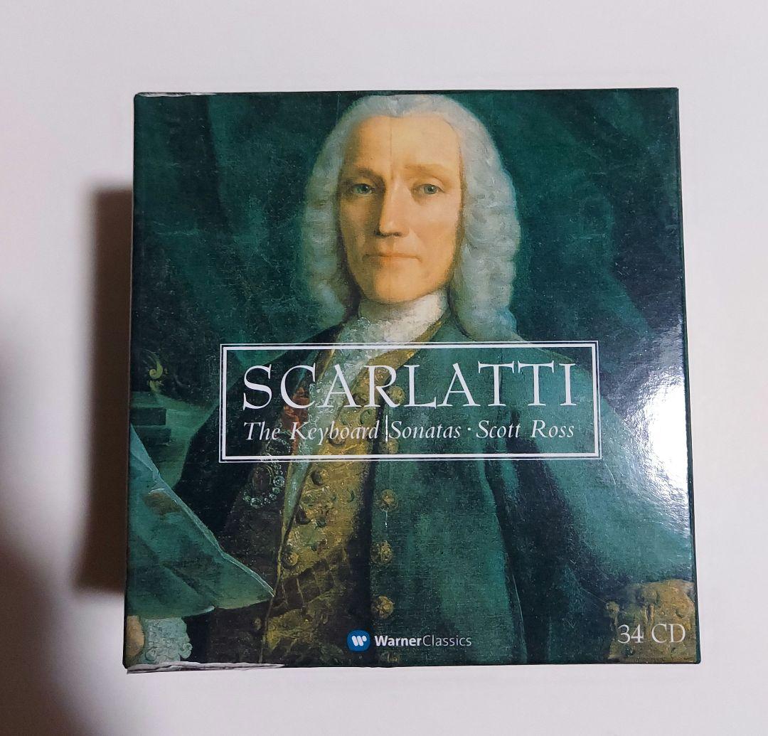 SCARLATTI 鍵盤ソナタ 34枚組