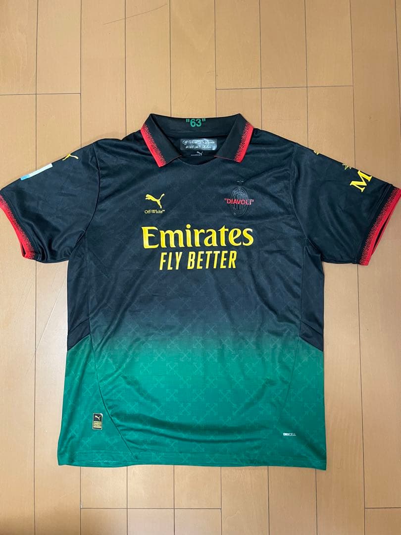 24-25 AC Milan ジョアン・フェリックス OFF WHITEコラボ