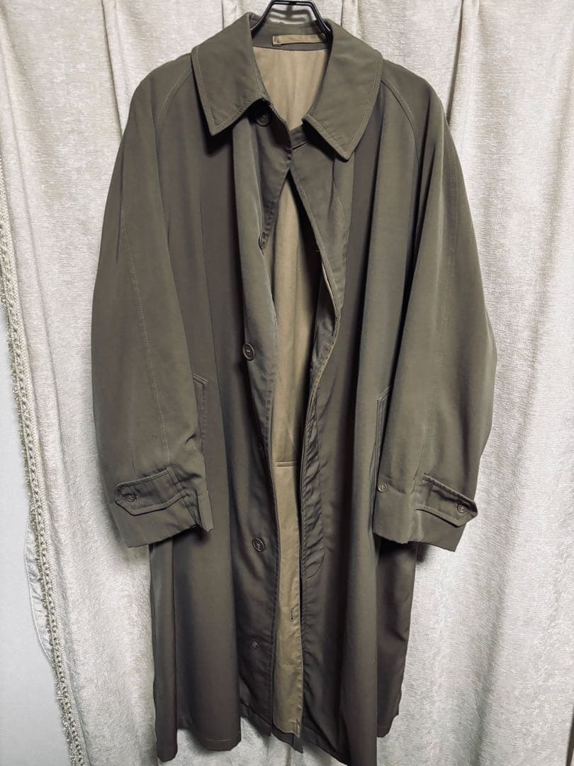 60s イギリス軍 レインコート ウールギャバジン ユーロヴィンテージ ラグラン