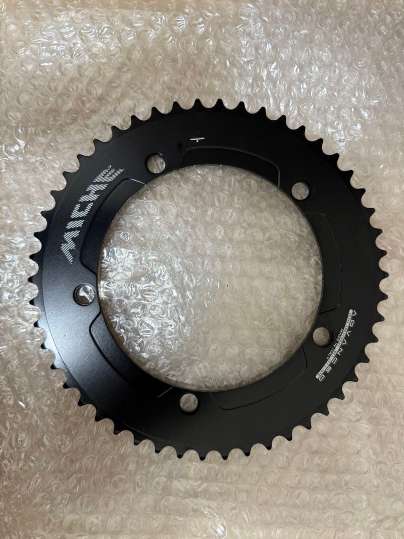 MICHE ブラック チェーンリング　50t 組み付けのみ
