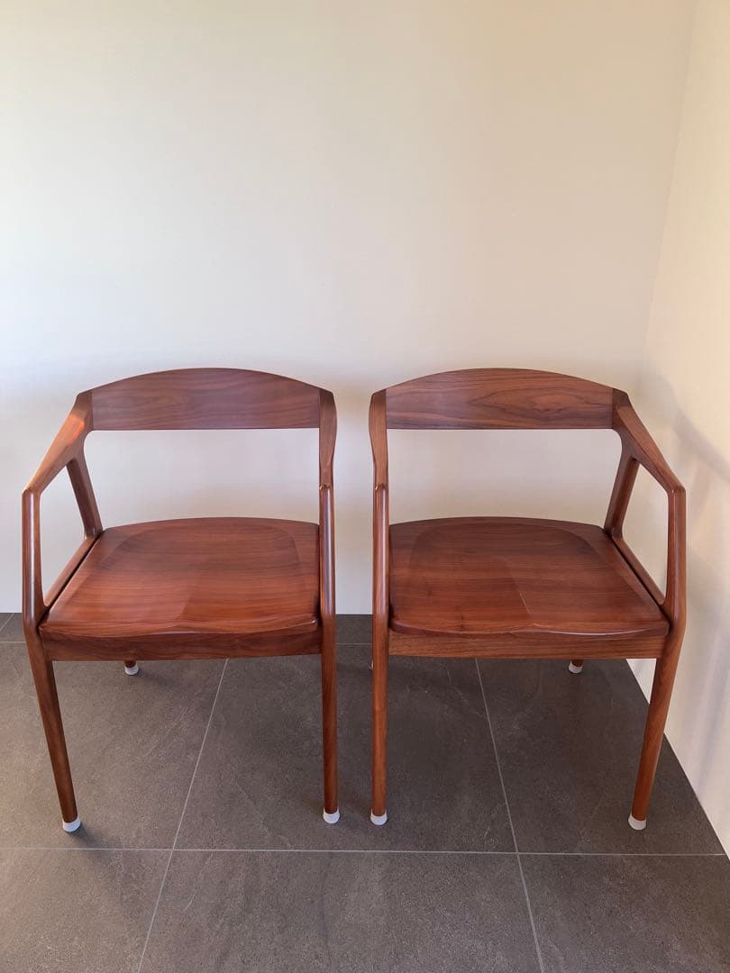 【椅子一脚販売ページ】シキファニチアウォールナット アームチェア