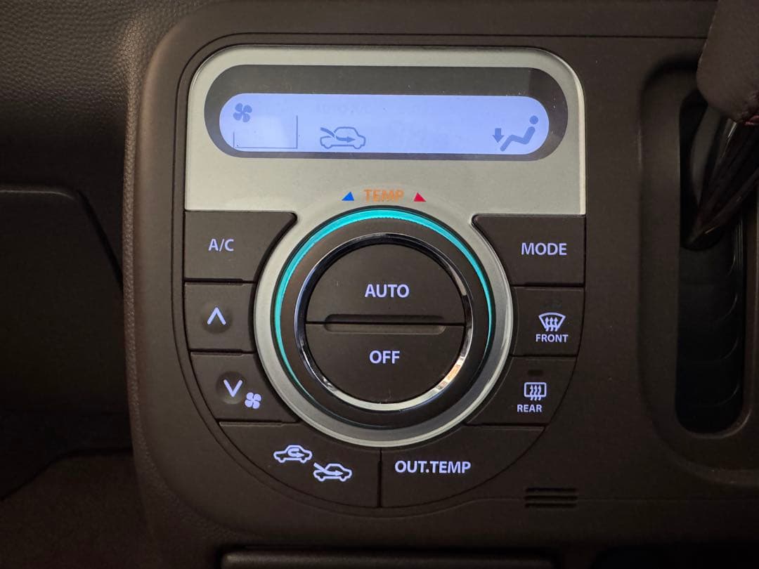 ラパン　ショコラ　エアコンパネルユニット　ブッシュボタン　LED打ち替え　セット