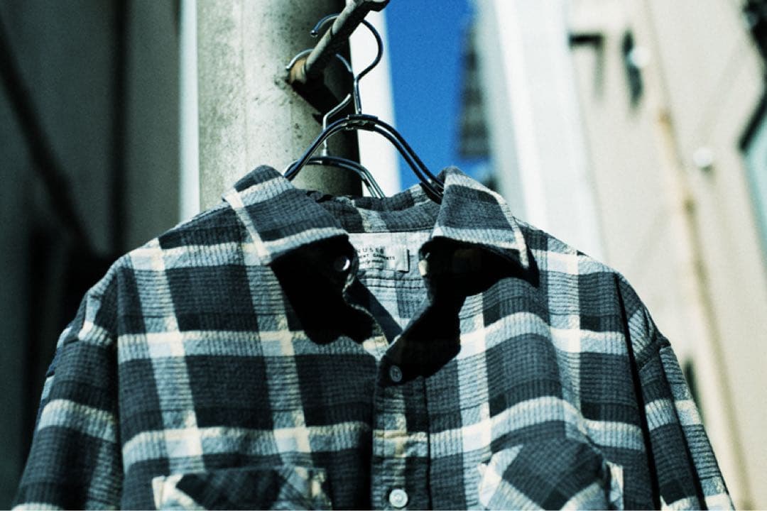 UNUSED WISM別注　ネルシャツ　2着セット