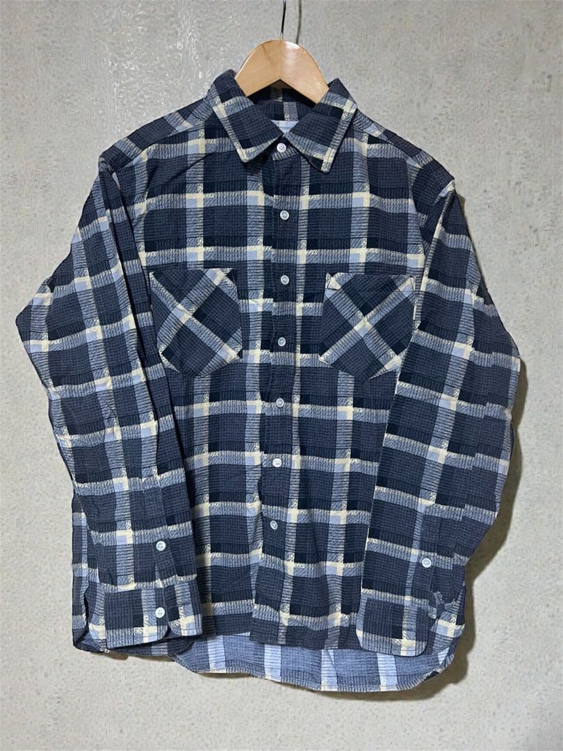 UNUSED WISM別注　ネルシャツ　2着セット