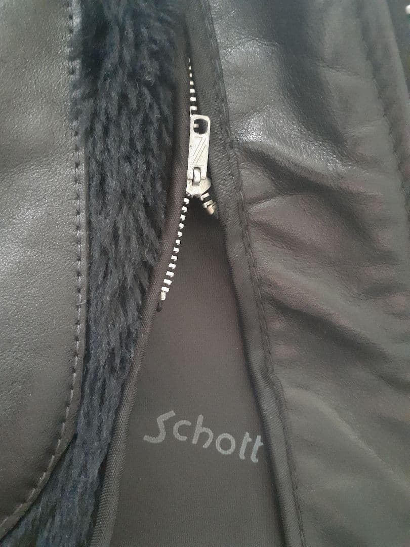 希少 Schott 125 ダブルライダース ブラック　40
