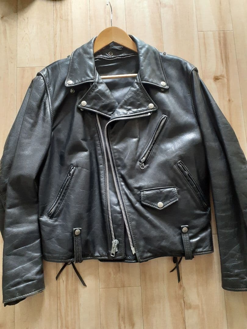 希少 Schott 125 ダブルライダース ブラック　40