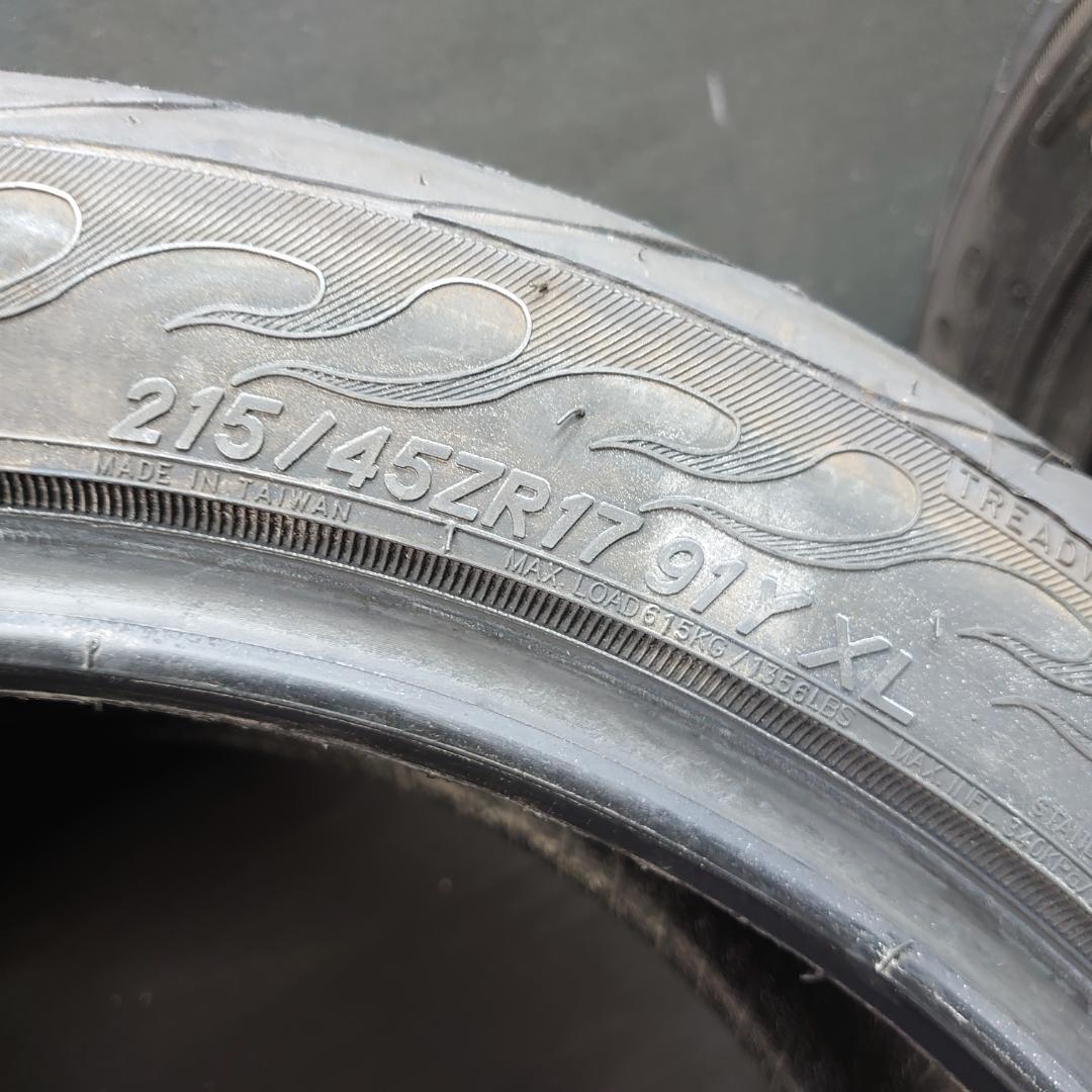 2022年製 FINALIST 595 EVO 215/45R17 2本組み