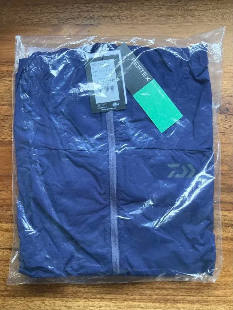 【新品未使用】ダイワ DJ-5025 PERTEXポケッタブルフーディ Lサイズ