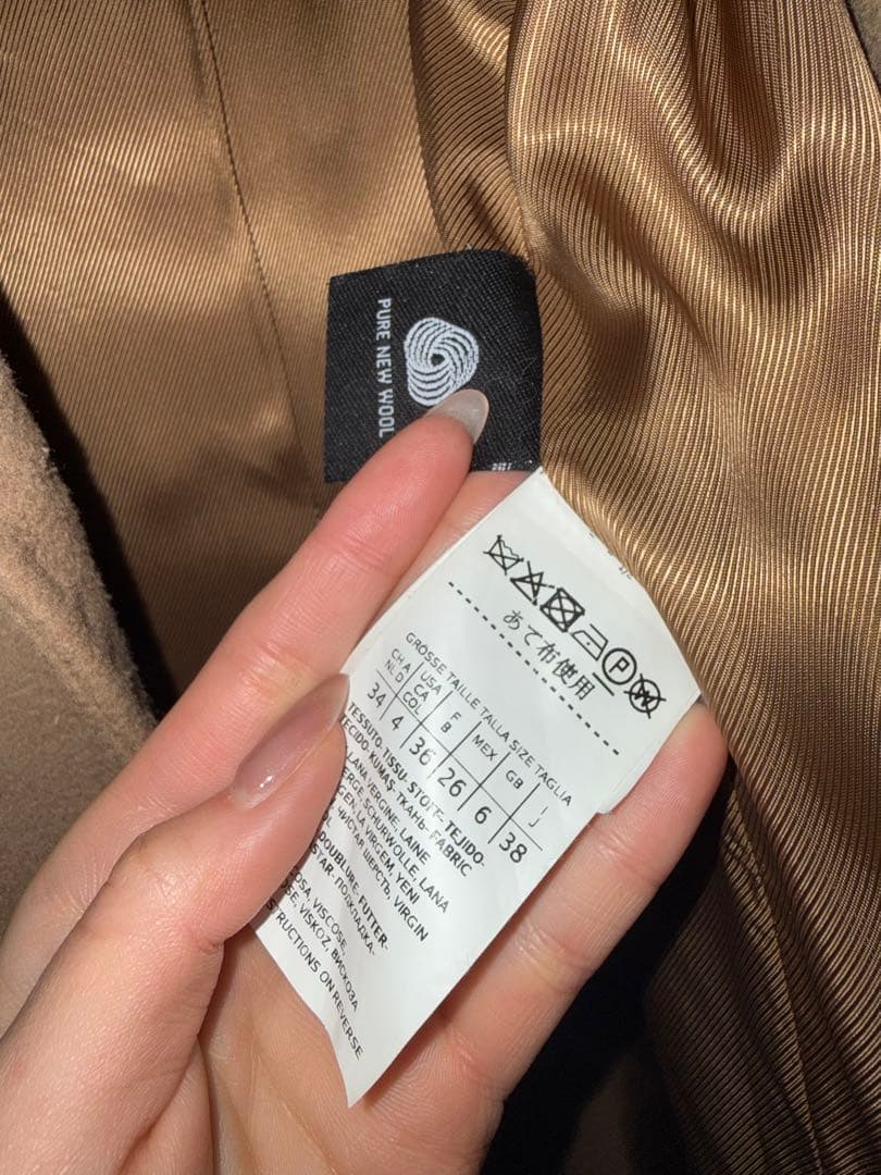 weekend maxmara キャメルコート