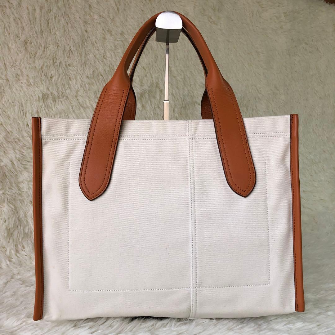 未使用級 J&M Davidson キャンバス トートバッグ バブーシュカ M